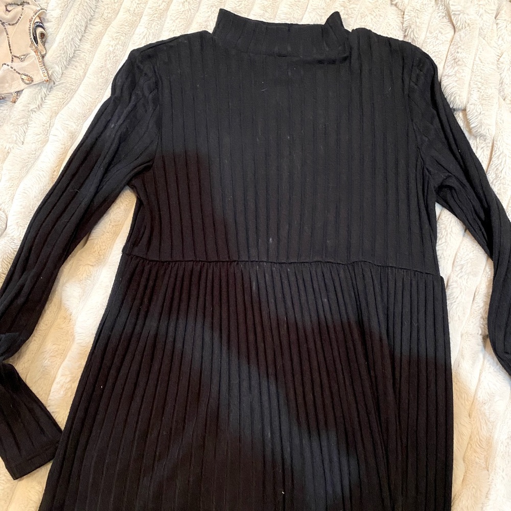 Soft turtleneck dress